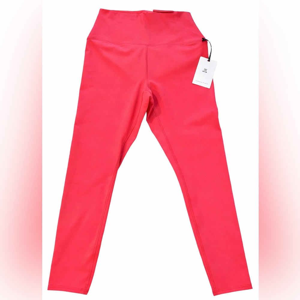 RBX Active Carbon Peached Buttery Soft Ankle Leggings Coral Pink NWT - Large